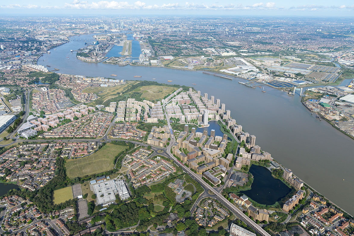 Thamesmead East, London